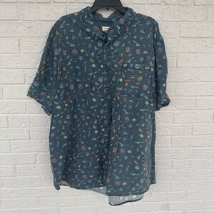 Magellan Short Sleeve Shirt Men's 3XL / XXXL